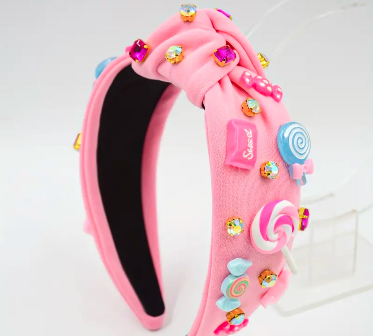 Pink Candy Embellished Headband