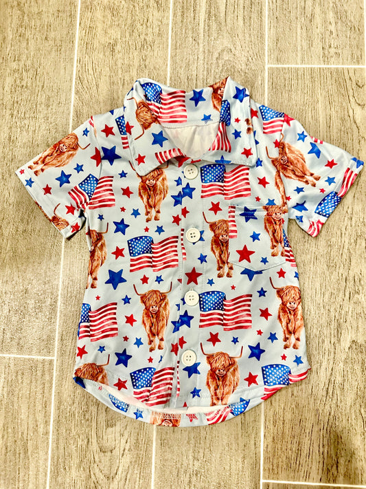 USA Highland Collared Shirt