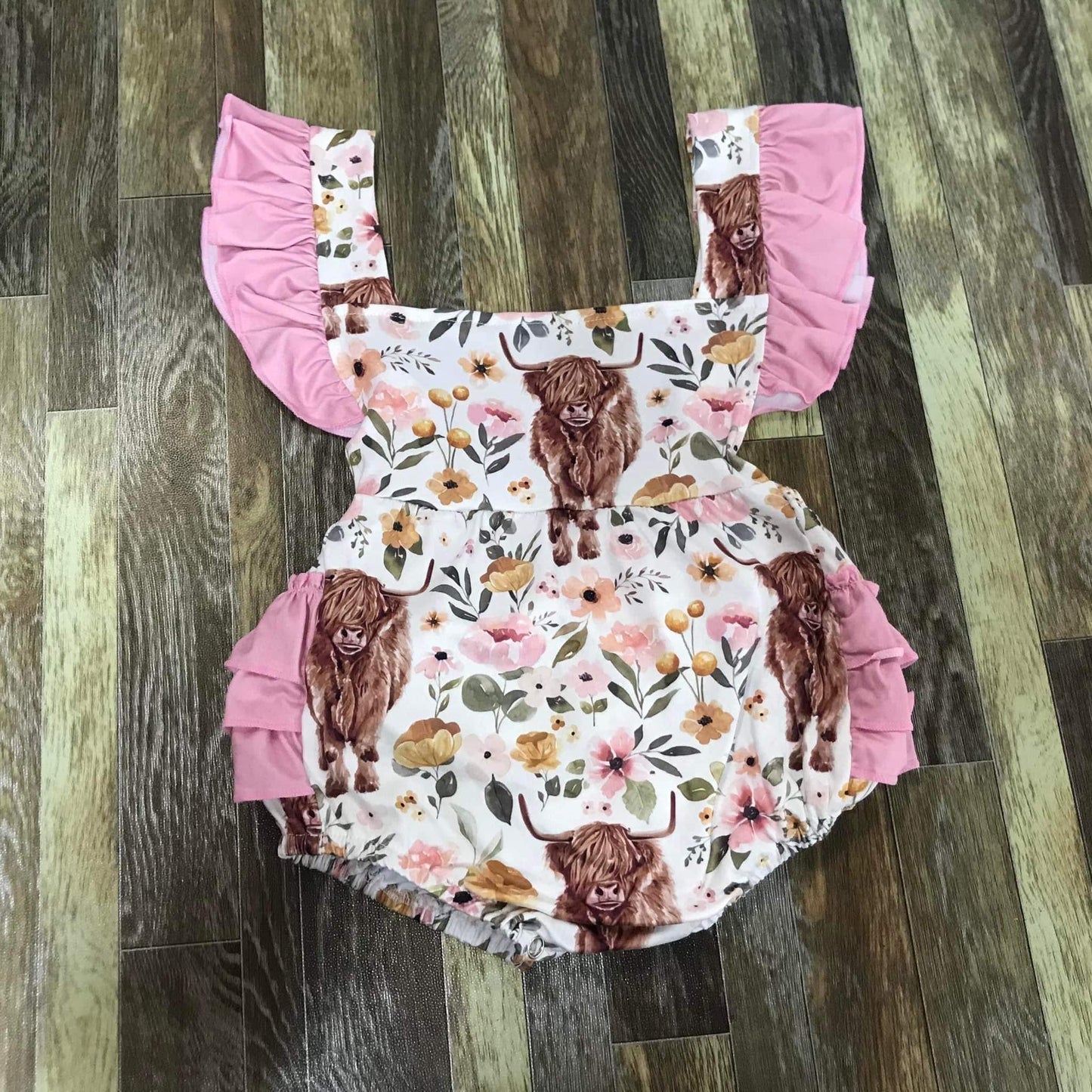 Highland Cow Romper