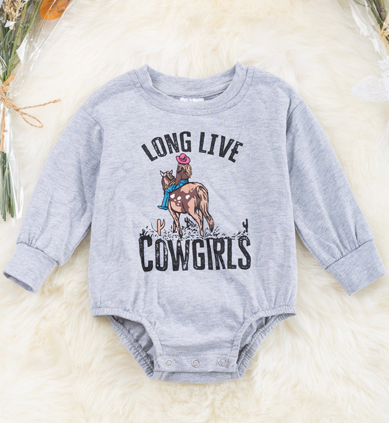 Long Live Cowgirls Romper