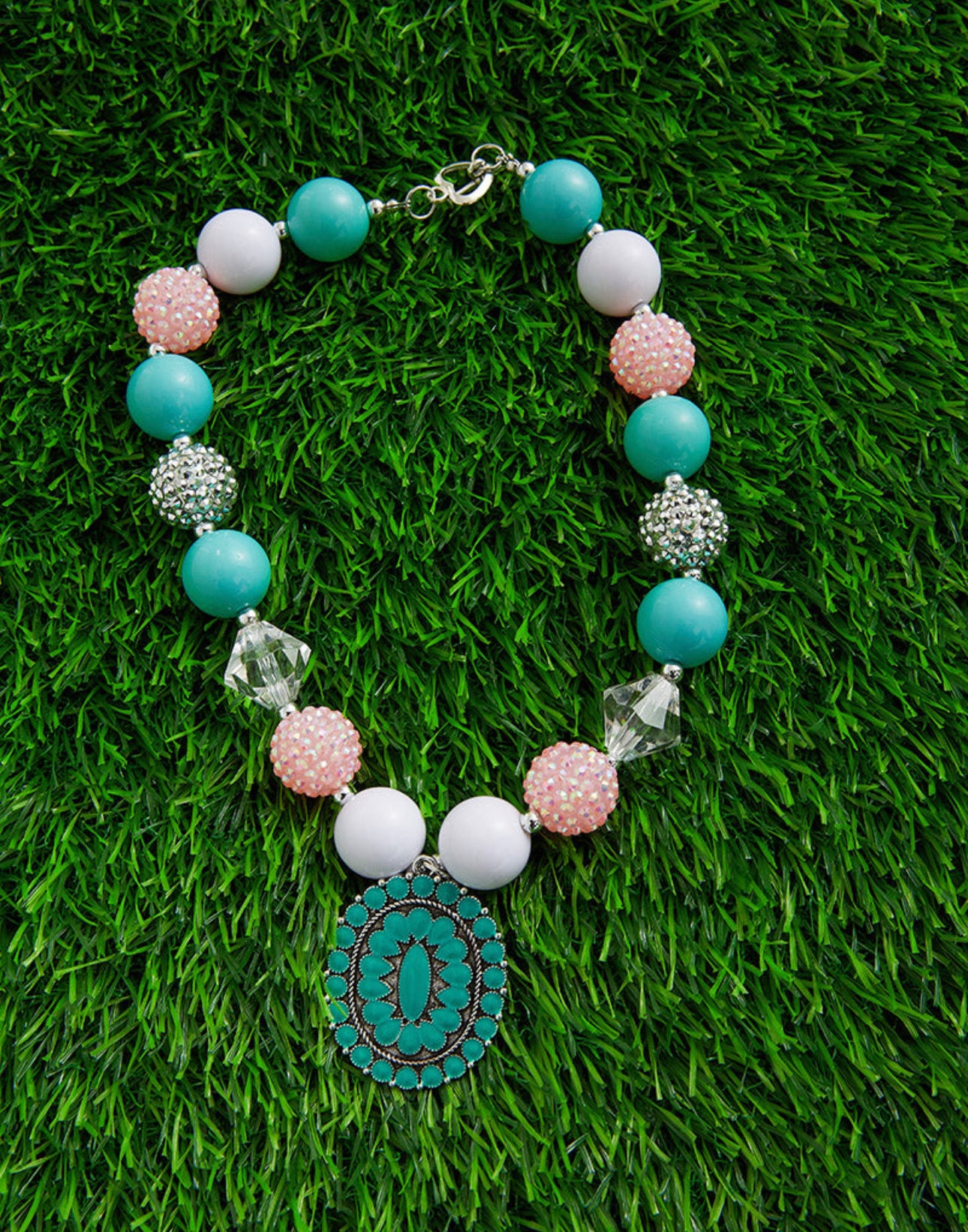 Concho Bubble Necklace