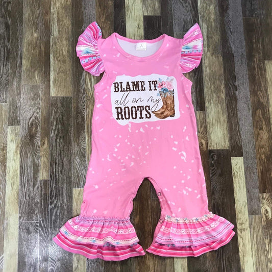 Blame it on My Boots Romper