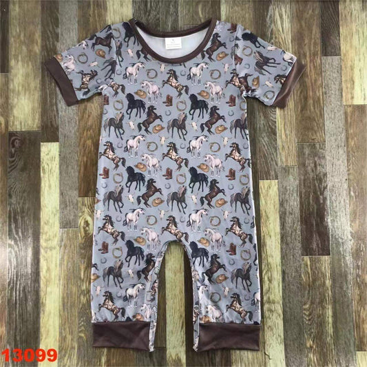 Boys Horse Romper