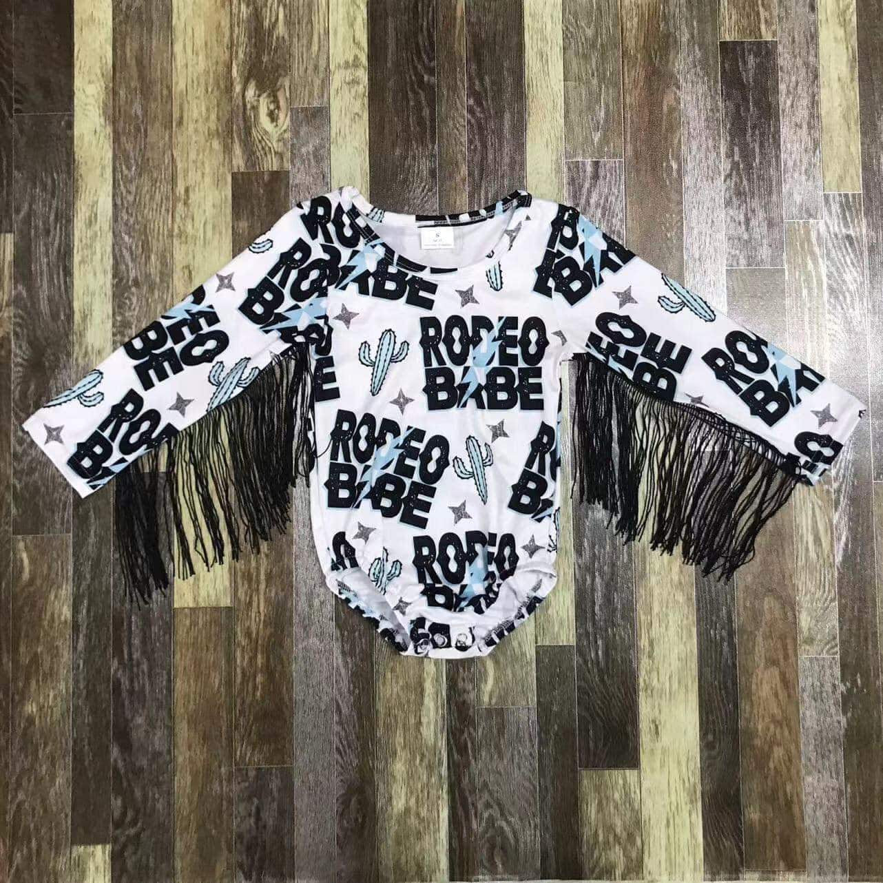 Rodeo Babe Tassel Romper