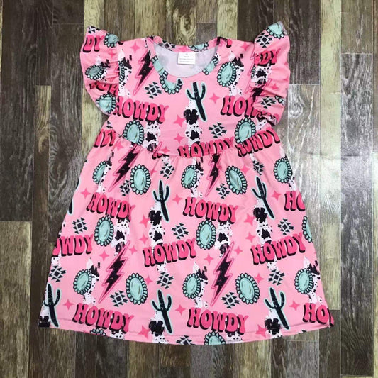 Pink Howdy Dress