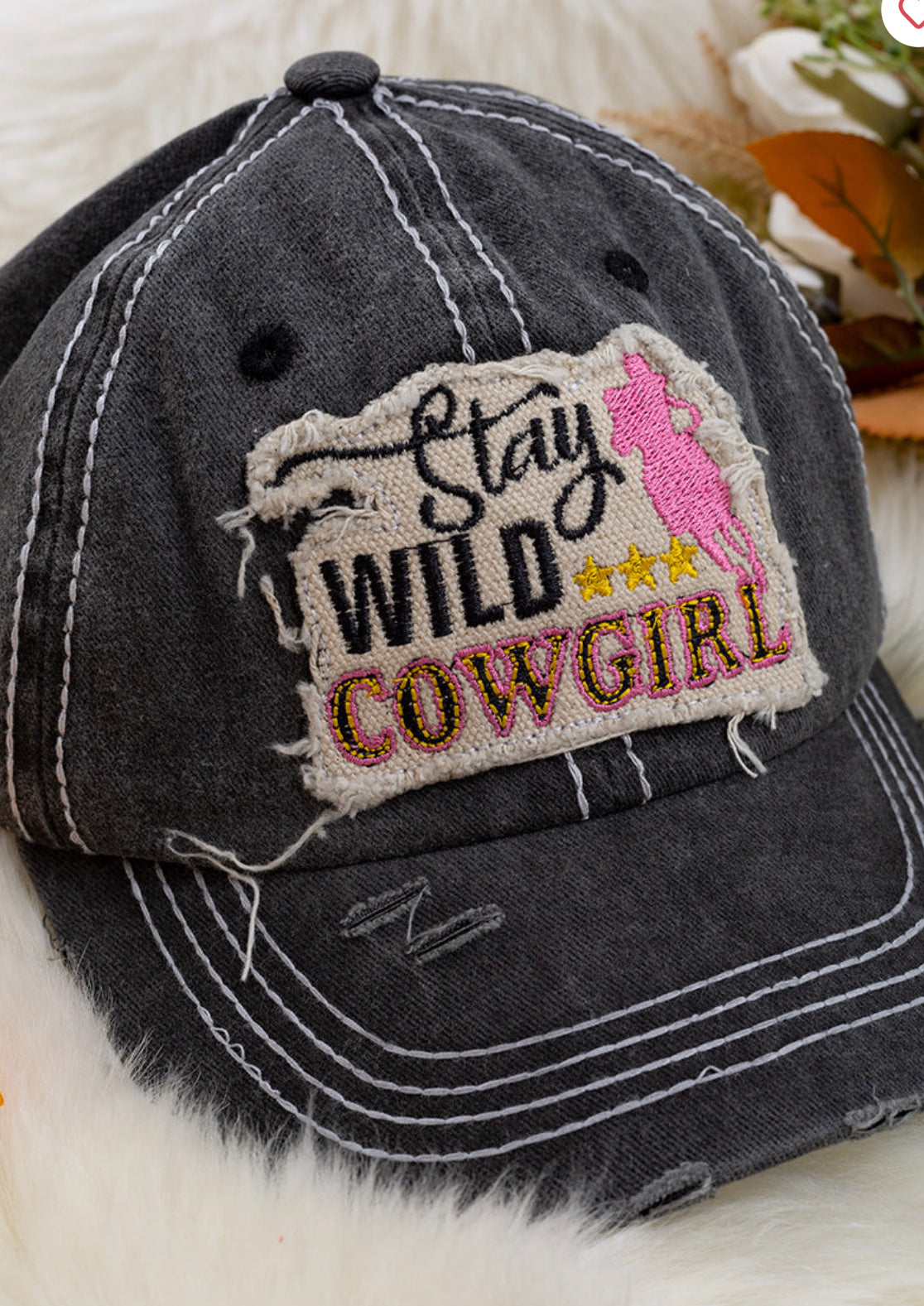 Stay Wild Cowgirl Cap