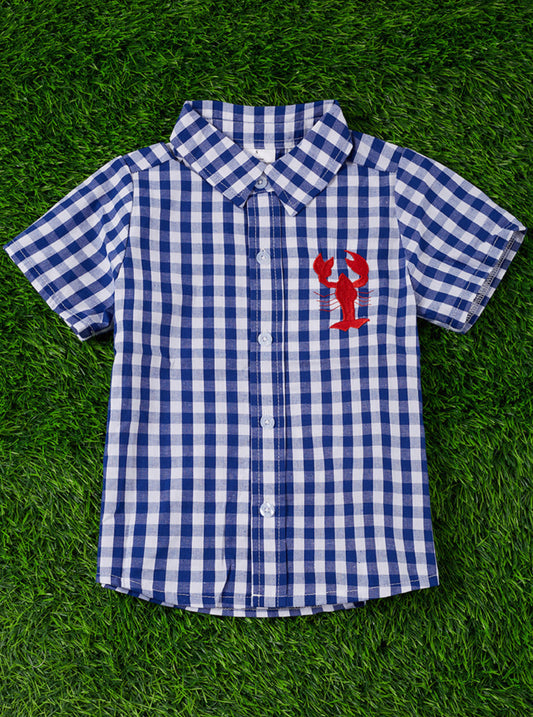 Gingham Crawfish Shirt