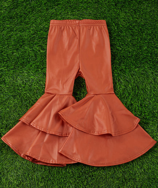 Rust Leather Double Bells