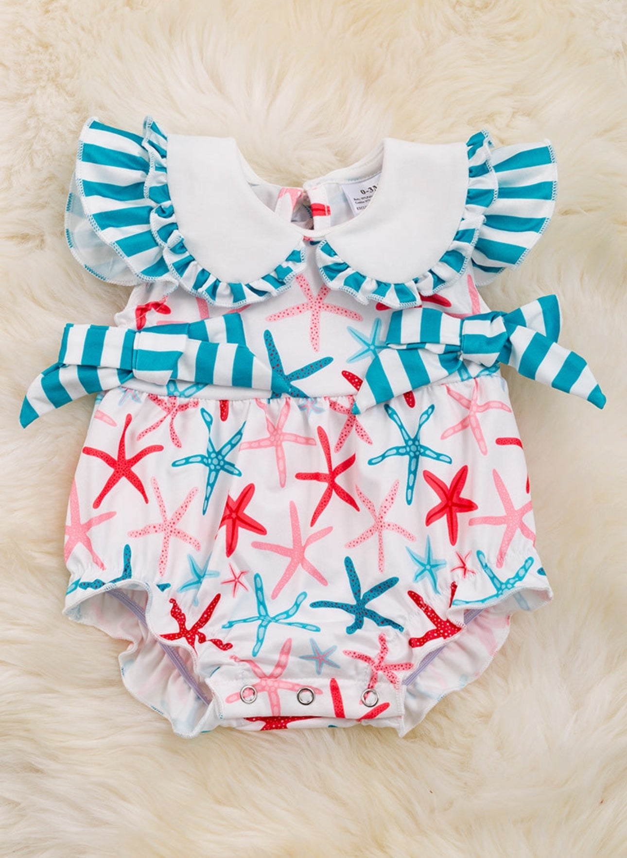 Starfish & Stripes Romper