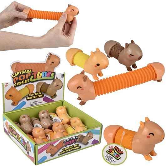 Capybara Fidget Pop Tube